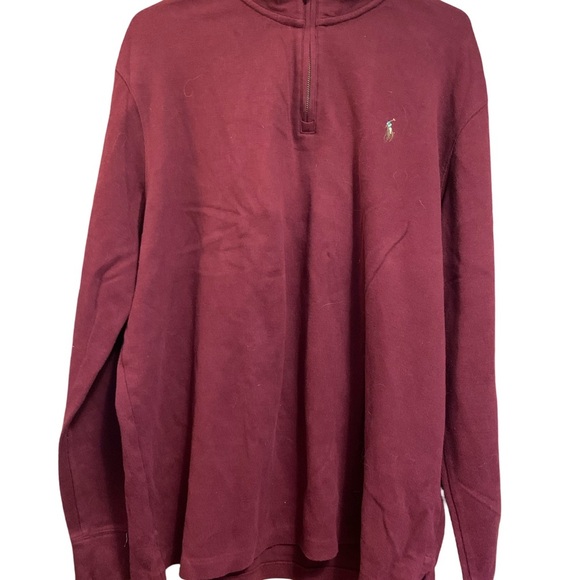 Ralph Lauren Maroon Long Sleeve Shirt - Picture 1 of 3